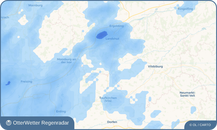 OtterWetter Regenradar-Widget Gundihausen