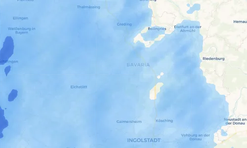 Regenradar Vorschaubild - Aktuelle Niederschläge in Gungolding und Umgebung