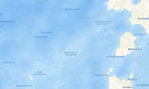 Regenradar Vorschaubild - Aktuelle Niederschläge in Gutenstetten und Umgebung