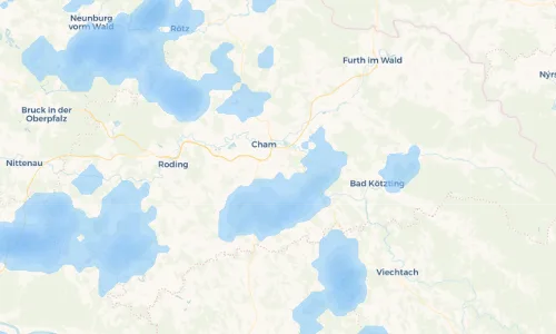 Regenradar Vorschaubild - Aktuelle Niederschläge in Gutmaning und Umgebung