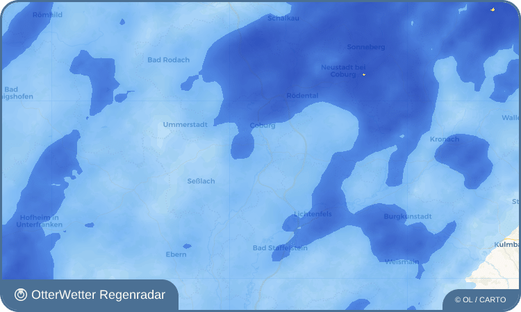 OtterWetter Regenradar-Widget Haarth