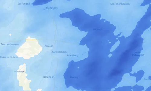 Regenradar Vorschaubild - Aktuelle Niederschläge in Haberskirch und Umgebung