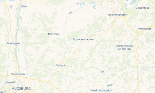 Regenradar Habertshausen: aktuelle Niederschläge in Habertshausen und Umgebung, Stand 26. Oktober 2026 um 3:00 Uhr