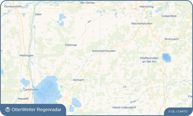 OtterWetter Regenradar-Widget Habertshausen