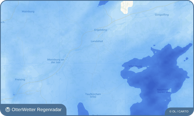 OtterWetter Regenradar-Widget Hachelstuhl