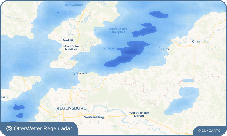 OtterWetter Regenradar-Widget Hackenberg