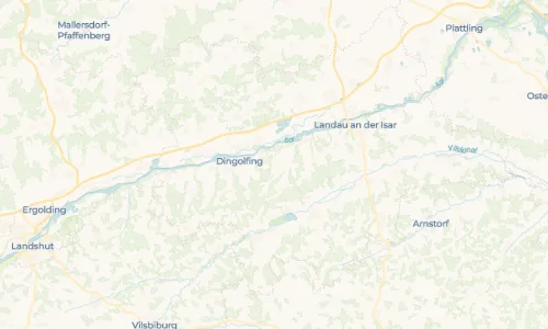 Regenradar Vorschaubild - Aktuelle Niederschläge in Hackerskofen und Umgebung