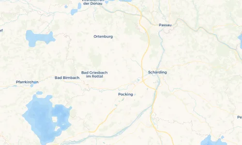 Regenradar Vorschaubild - Aktuelle Niederschläge in Hader und Umgebung