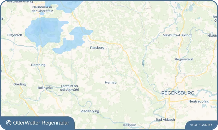 Wetter-Widget-Vorschau mit Vorhersagedaten für Haderlsdorf