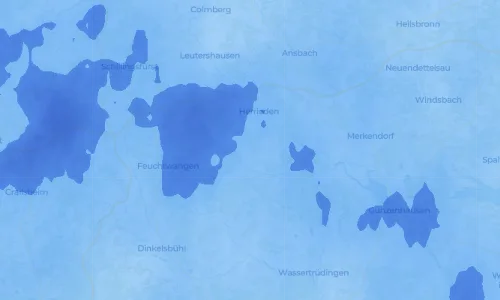 Regenradar Vorschaubild - Aktuelle Niederschläge in Häuslingen und Umgebung
