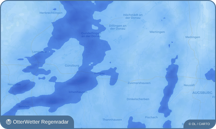 OtterWetter Regenradar-Widget Hafenhofen