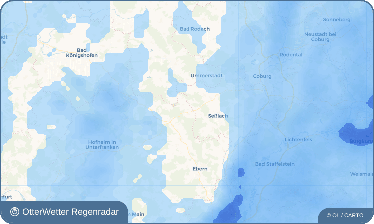 Wetter-Widget-Vorschau mit Vorhersagedaten für Hafenpreppach
