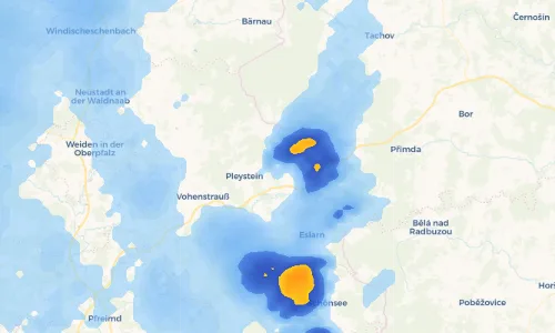 Regenradar Vorschaubild - Aktuelle Niederschläge in Hagendorf und Umgebung