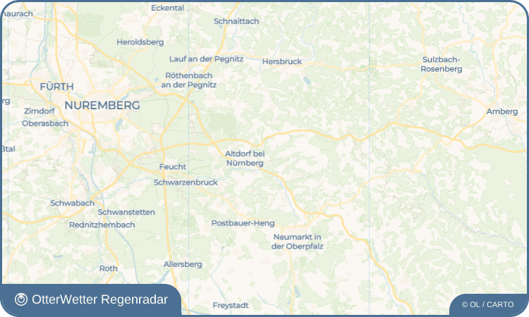 OtterWetter Regenradar-Widget Hagenhausen