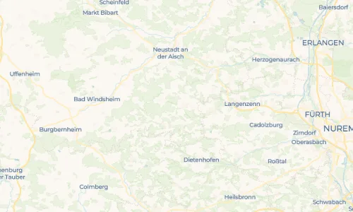 Regenradar Vorschaubild - Aktuelle Niederschläge in Hagenhofen und Umgebung