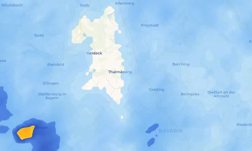 Regenradar Vorschaubild - Aktuelle Niederschläge in Hagenich und Umgebung