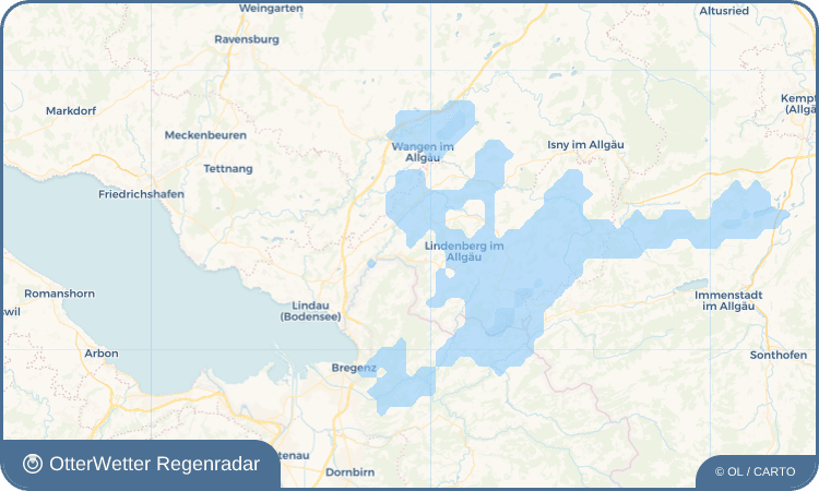 OtterWetter Regenradar-Widget Haggen