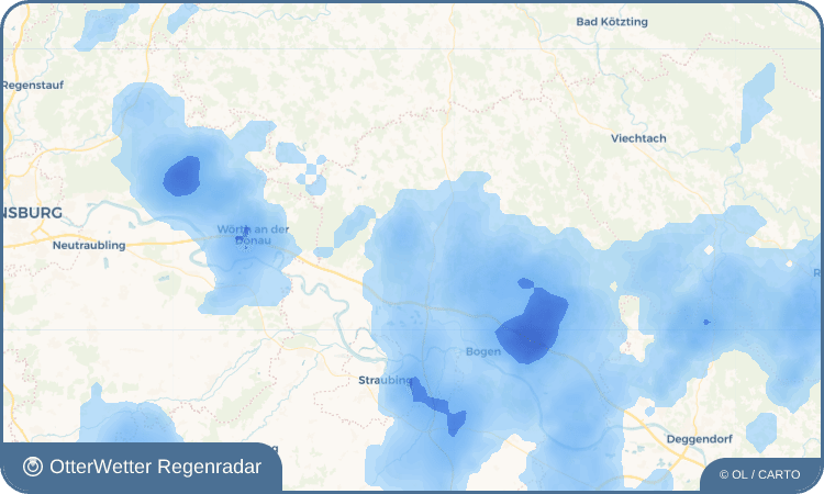 Widget-Vorschau für Hagnzell Wetter-Widget-Vorschau mit Vorhersagedaten für Hagnzell
