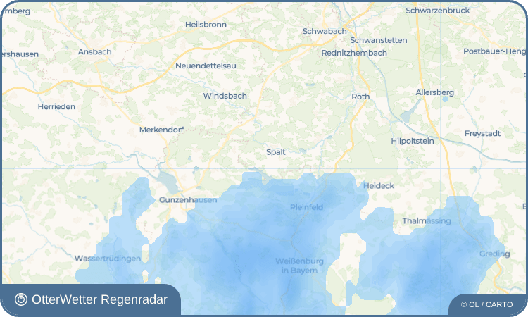 Widget-Vorschau für Hagsbronn Wetter-Widget-Vorschau mit Vorhersagedaten für Hagsbronn