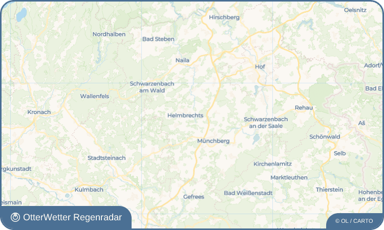 OtterWetter Regenradar-Widget Haide