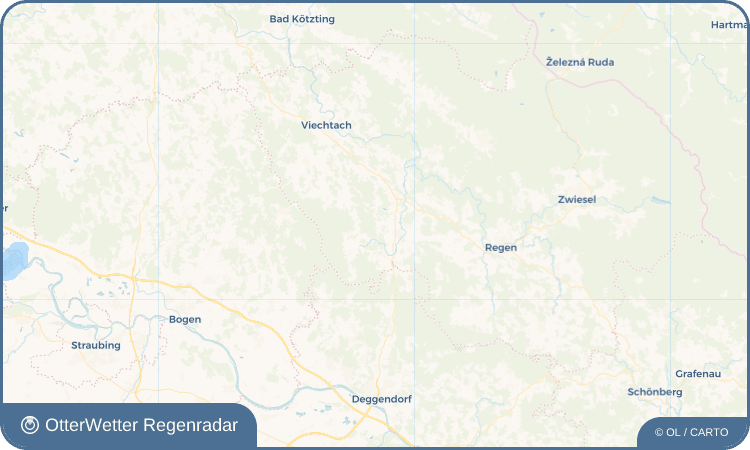 OtterWetter Regenradar-Widget Haidenberg
