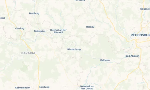 Regenradar-Vorschau: aktuelle Niederschläge in Haidhof und Umgebung