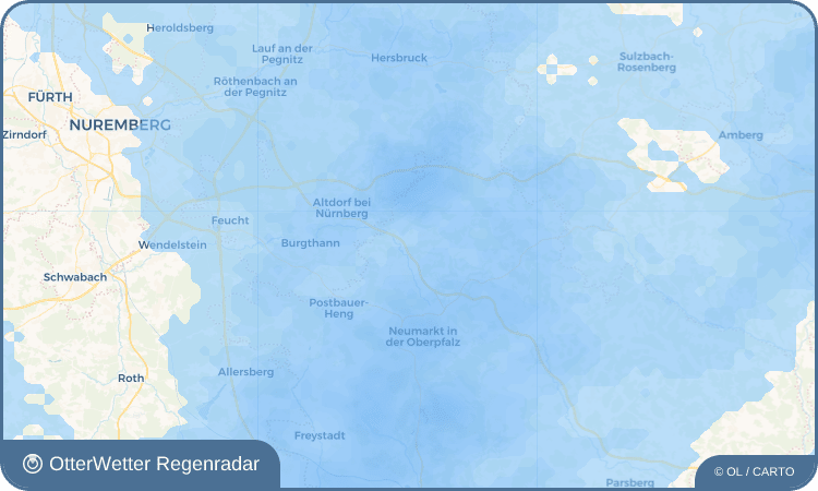 OtterWetter Regenradar-Widget Haimburg