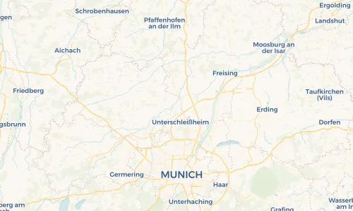 Regenradar Vorschaubild - Aktuelle Niederschläge in Haimhausen und Umgebung