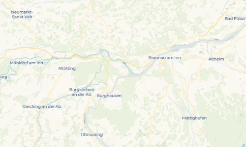 Regenradar-Vorschau: aktuelle Niederschläge in Haiming und Umgebung