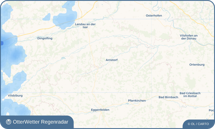 OtterWetter Regenradar-Widget Hainberg