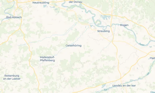 Regenradar Vorschaubild - Aktuelle Niederschläge in Haindling und Umgebung