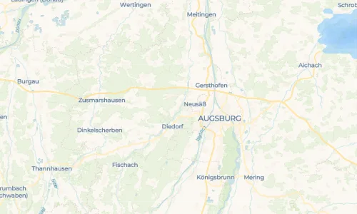 Regenradar Vorschaubild - Aktuelle Niederschläge in Hainhofen und Umgebung