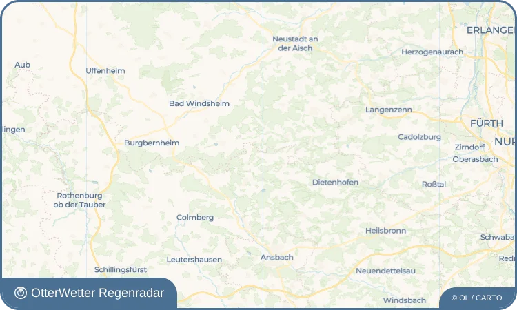 Wetter-Widget-Vorschau mit Vorhersagedaten für Hainklingen