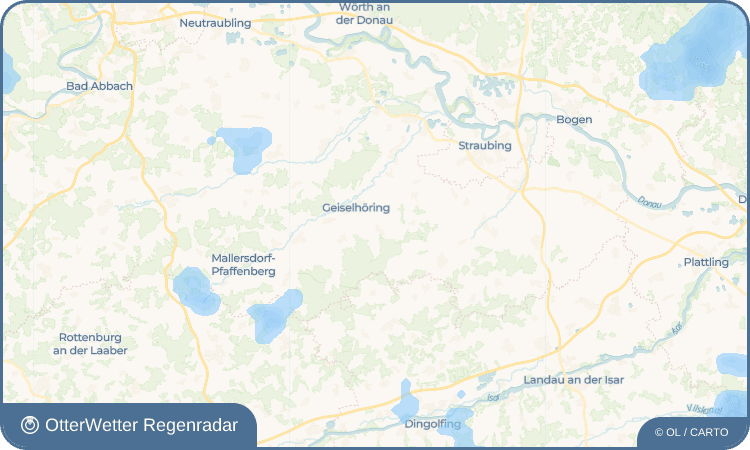 OtterWetter Regenradar-Widget Hainsbach