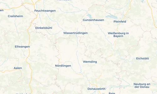 Regenradar Vorschaubild - Aktuelle Niederschläge in Hainsfarth und Umgebung