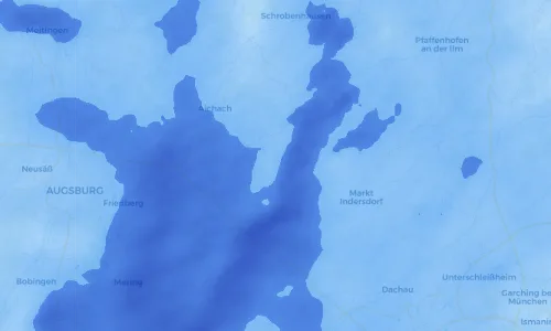 Regenradar Vorschaubild - Aktuelle Niederschläge in Halmsried und Umgebung