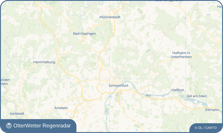 OtterWetter Regenradar-Widget Hambach