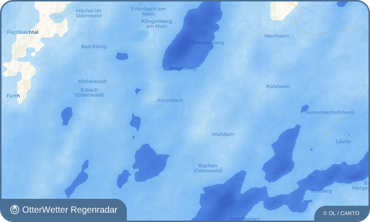 Wetter-Widget-Vorschau mit Vorhersagedaten für Hambrunn