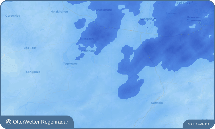 OtterWetter Regenradar-Widget Hammer