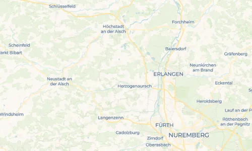 Regenradar Vorschaubild - Aktuelle Niederschläge in Hammerbach und Umgebung
