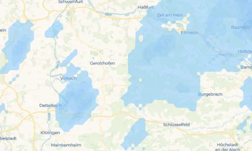 Regenradar Handthal: aktuelle Niederschläge in Handthal und Umgebung, Stand 19. Oktober 2026 um 0:50 Uhr