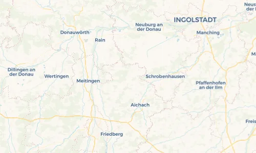 Regenradar Vorschaubild - Aktuelle Niederschläge in Handzell und Umgebung