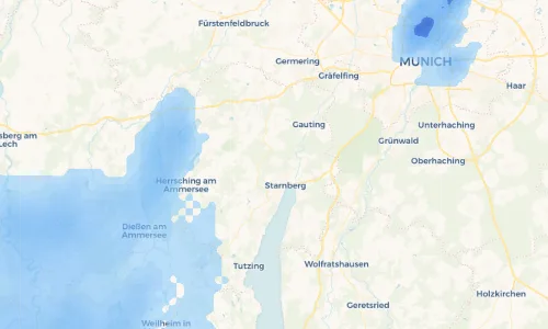 Regenradar Vorschaubild - Aktuelle Niederschläge in Hanfeld und Umgebung