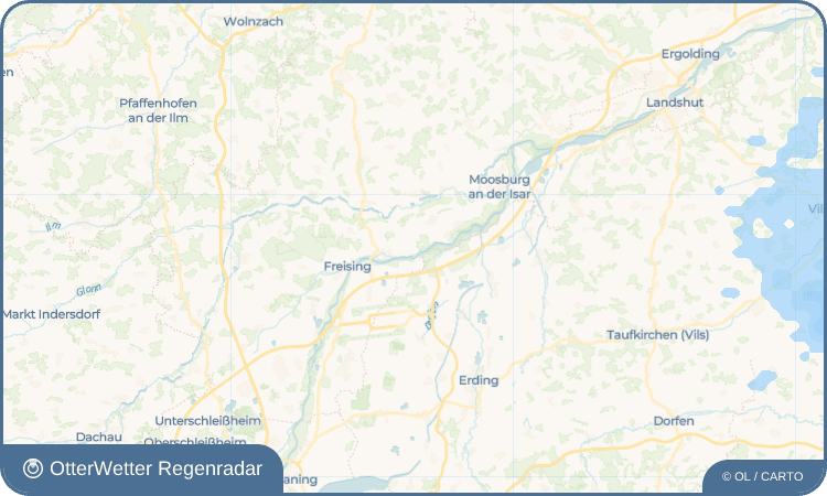 OtterWetter Regenradar-Widget Hangenham