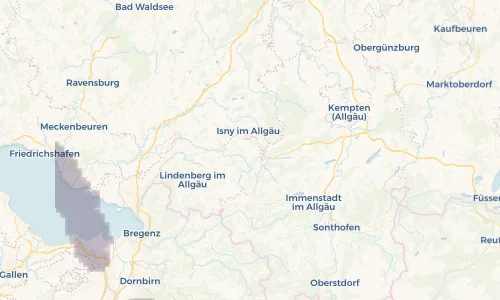 Regenradar Vorschaubild - Aktuelle Niederschläge in Happach und Umgebung