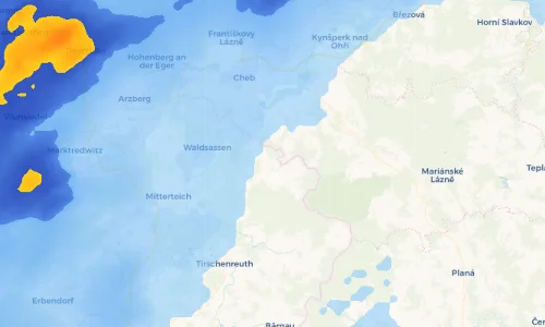 Regenradar Vorschaubild - Aktuelle Niederschläge in Hardeck und Umgebung