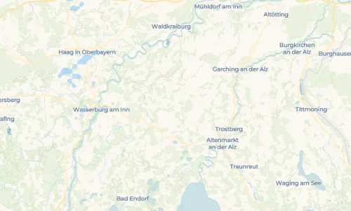 Regenradar Vorschaubild - Aktuelle Niederschläge in Harpfing und Umgebung