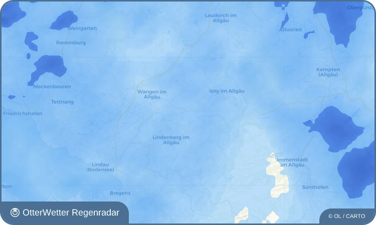 OtterWetter Regenradar-Widget Harratried