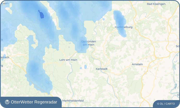 OtterWetter Regenradar-Widget Harrbach