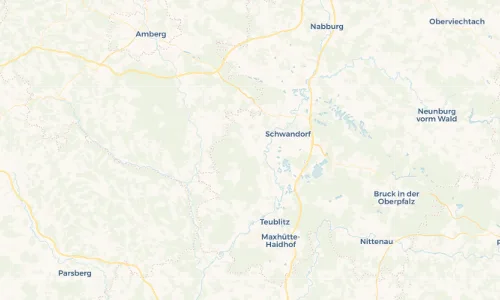 Regenradar Vorschaubild - Aktuelle Niederschläge in Hartenricht und Umgebung